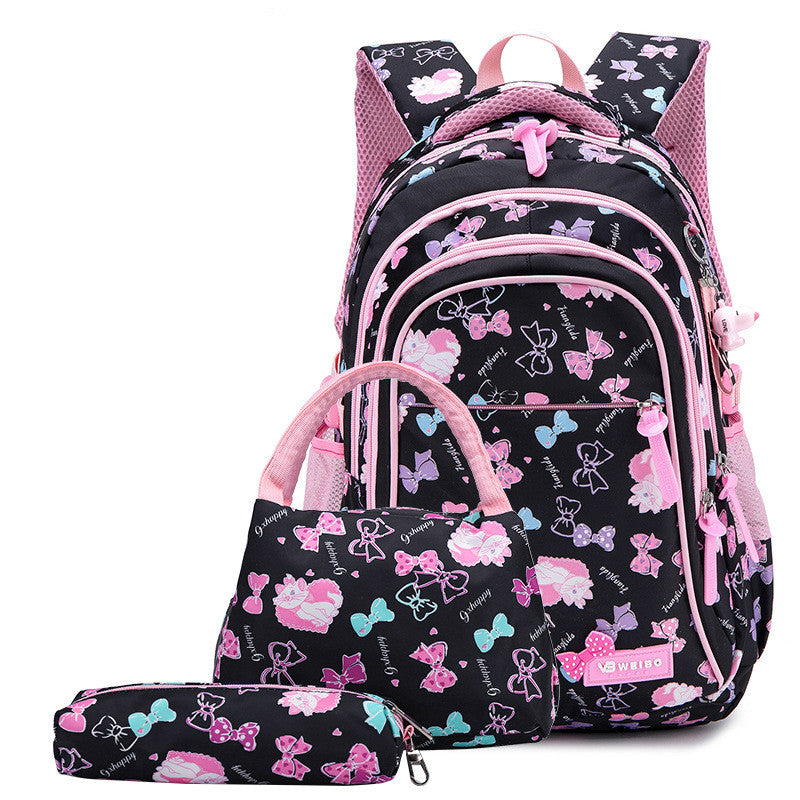 Kids 3-Piece Waterproof Backpack Set – Lightweight School Bag for Boys & Girls