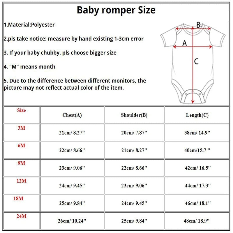 Newborn Baby One Year Old Birthday Bodysuits Boys Girls Born Crawling Cute Print Jumpsuits Toddler Infant Clothes Birthday Gifts