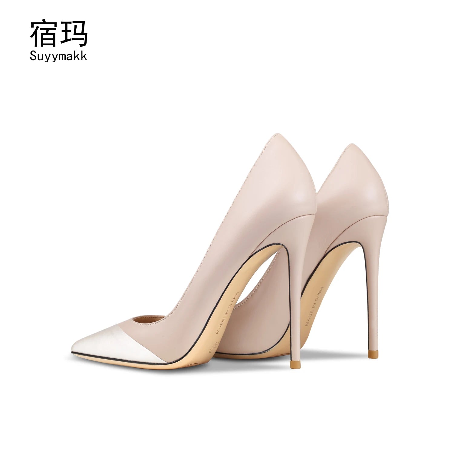 elegant Heels for womenLuxury Genuine Leather High Heels Shoes Mixed Colors Women's Pumps Stiletto Fashion Sexy Prom Shoes women