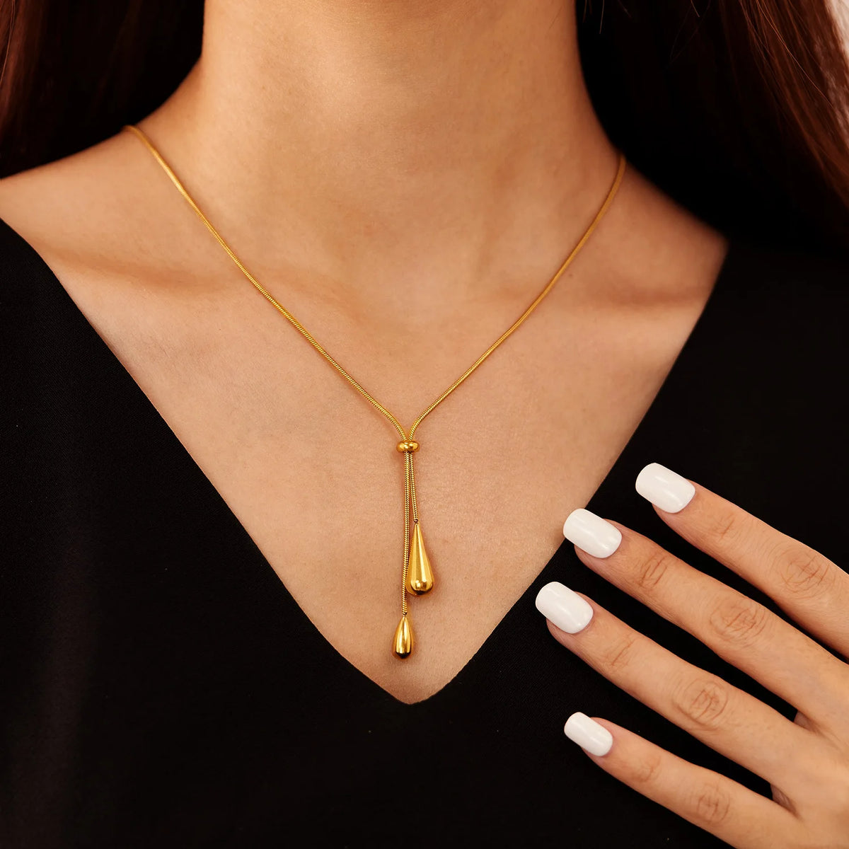 Women's Stainless Steel Pendant Necklace