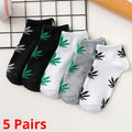 Men's Maple Leaf Ankle Socks – Pack of 5