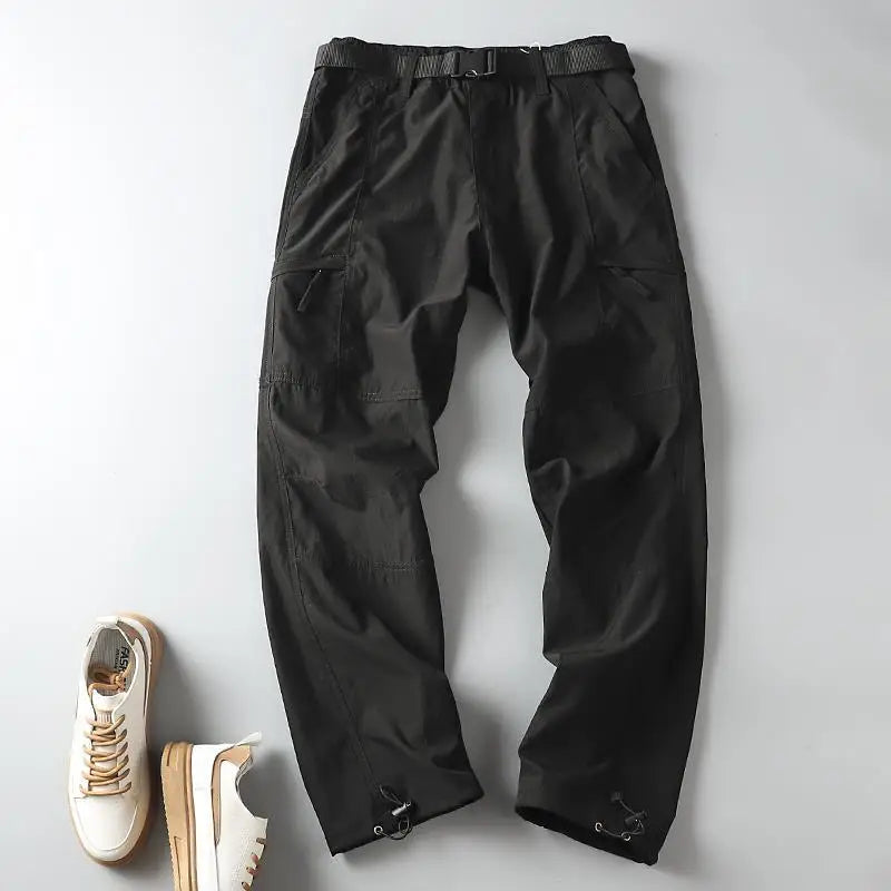 Men's Fleece-Lined Windproof Outdoor Pants – Straight Leg