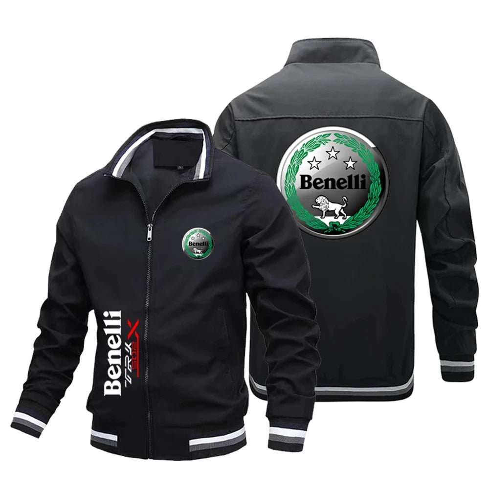 Men's Windproof Brand Logo Jacket – Harajuku Outdoor Style