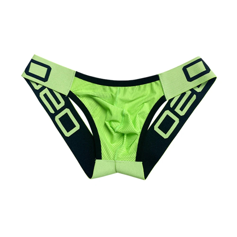 Sissy Thong Men Gay Jockstrap Mesh Sexy Bikini Underwear Breathable Mens Lingerie Underpants G Strings Cueca Tangas Homme Briefs