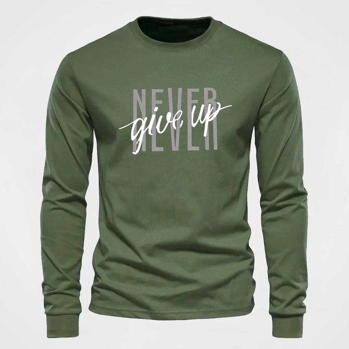 Men's 3D-Print Long-Sleeve T-Shirt