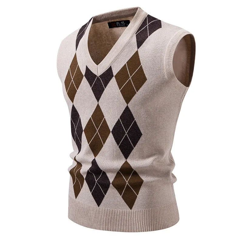 Men's Argyle Sweater Vest