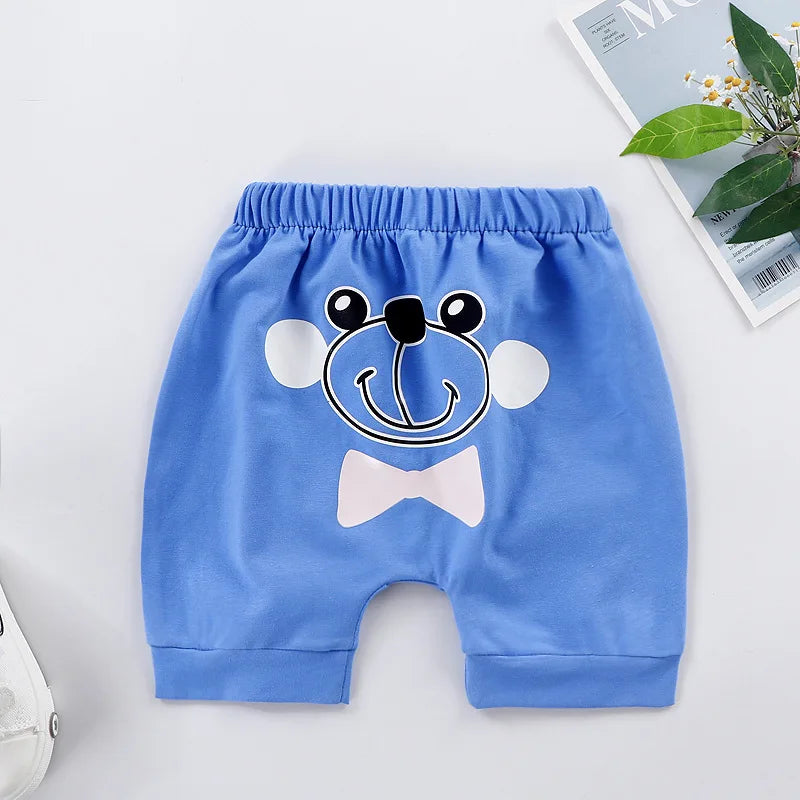 1pcs Summer Kids Shorts Boys Short Pants Girls Baby Cute Cartoon Casual Pant Children Short PP Pant  Sport Clothing Outwear