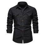 Men's Cotton Denim Shirt