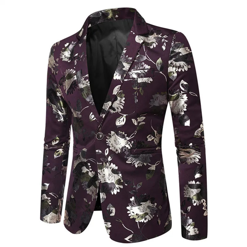 2026 Blazers Masculino Homme Slim Fit for Men's, 2026 Stylish Casual Solid Blazer, Business Wedding Party Outwear Coat Suit Top