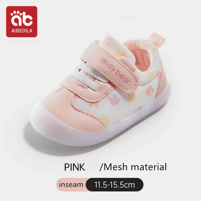 AIBEDILA Baby Shoes Soft Breathable Toddler Sneakers Infant Shoes Baby Boy Girl Casual Sport Shoes Outdoor Walking Shoes