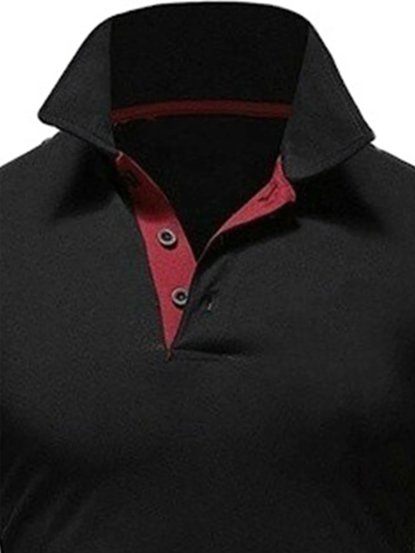 Men's Solid Color Short Sleeve T-Shirt Collar Polo Comfortable Breathable Fashion Basic Fit for Spring/Summer