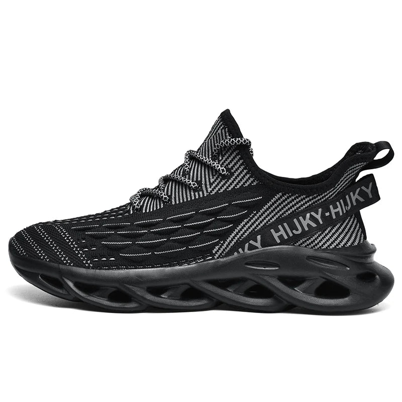 Men's Breathable Flyknit Luxury Casual Sneakers – Lightweight Fashion Trainers