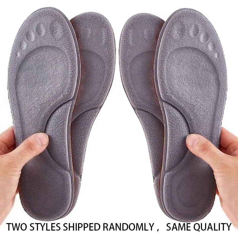 4D Arch Support Insoles – Ultra-Soft Latex Cushioning