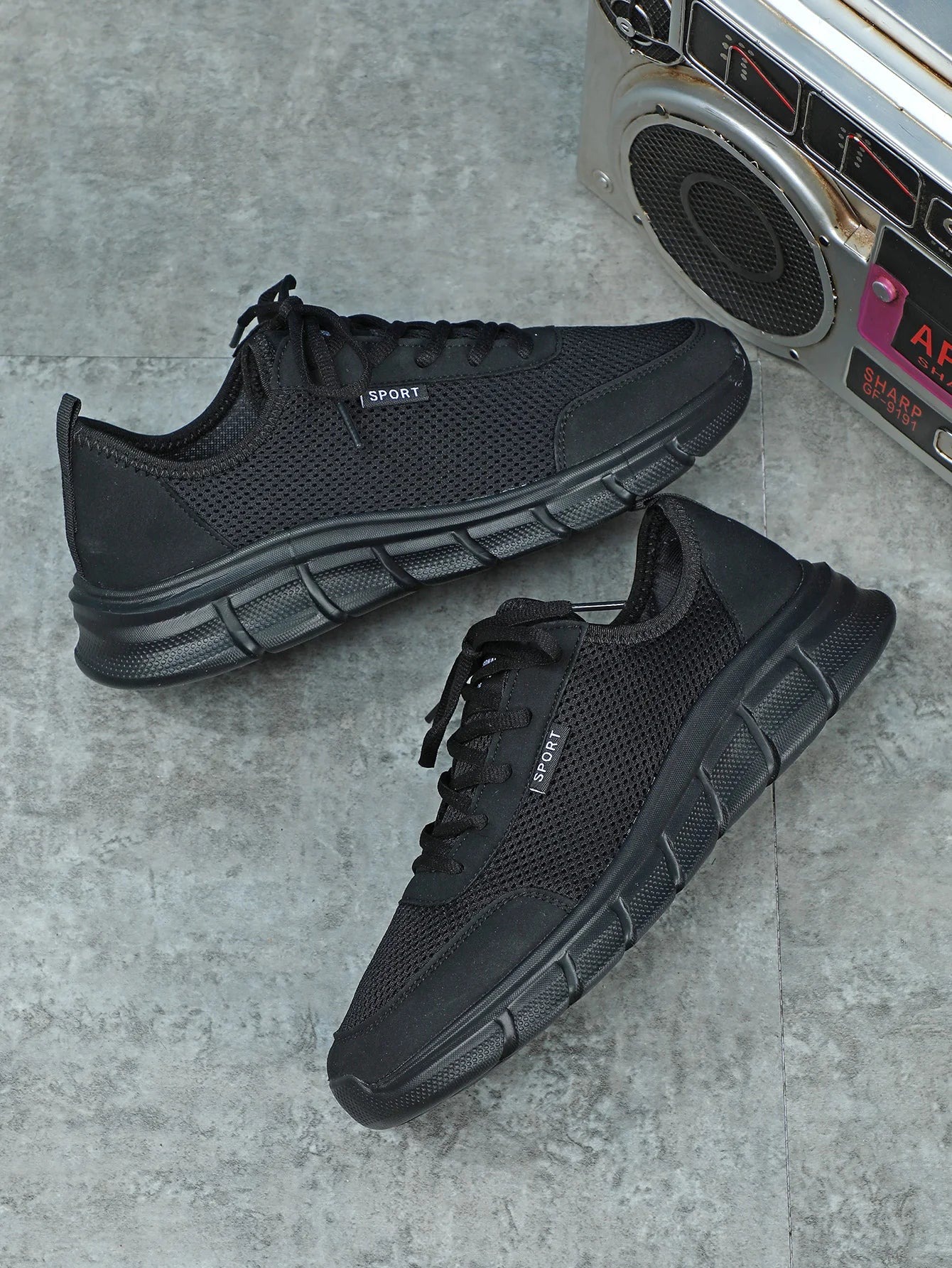 Men's Breathable Mesh Sneakers – Lightweight Casual Sport Shoes