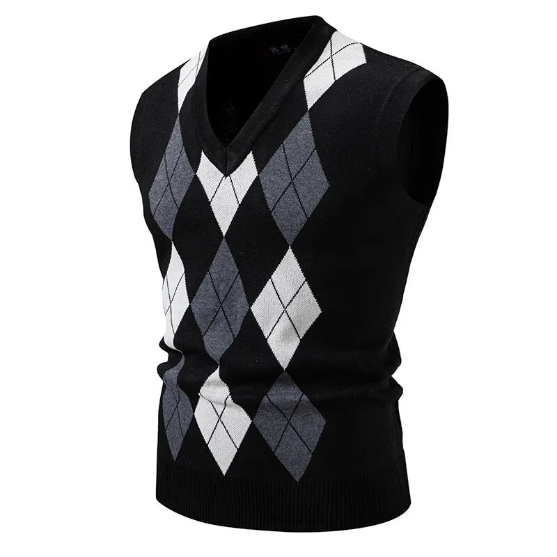 Men's Argyle Sweater Vest