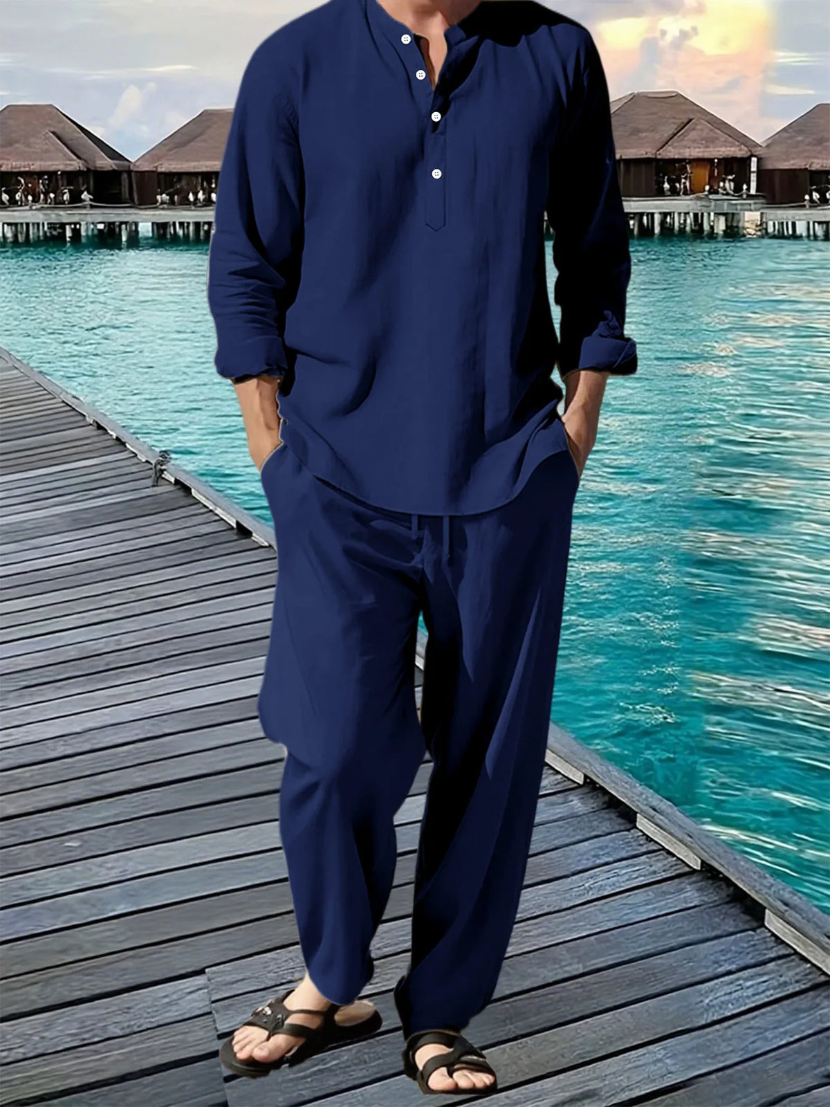 Men's Shirt & Pants Set
