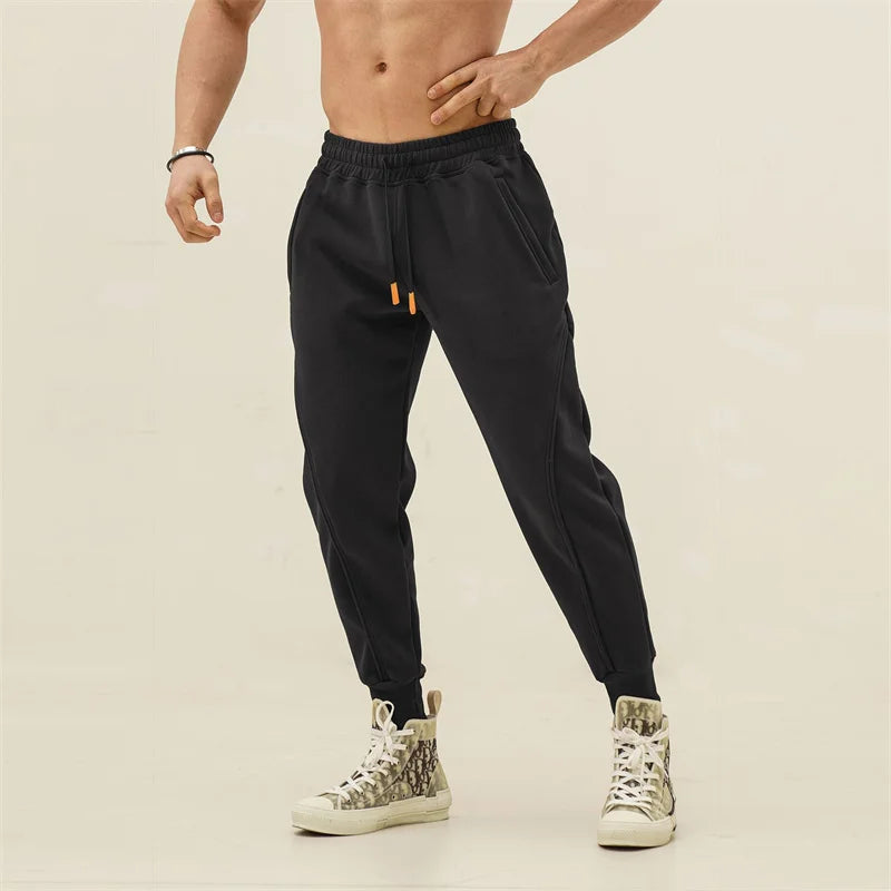 Men's Cotton Cargo Sport Pants – Jogger Sweatpants for Gym & Streetwear