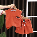 Kids Vest & Shorts Set — Casual Summer 2-Piece Outfit