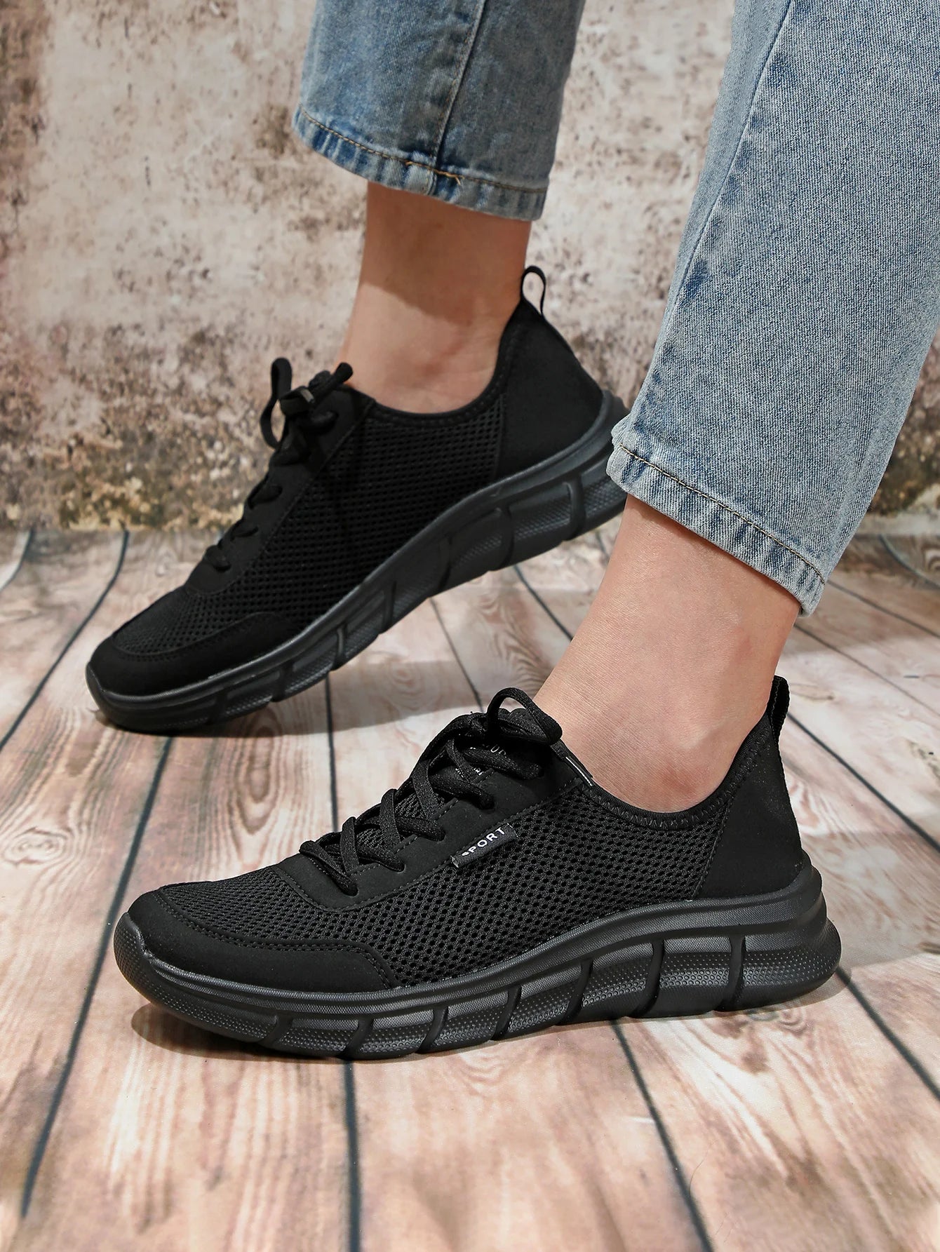 Men's Breathable Mesh Sneakers – Lightweight Casual Sport Shoes