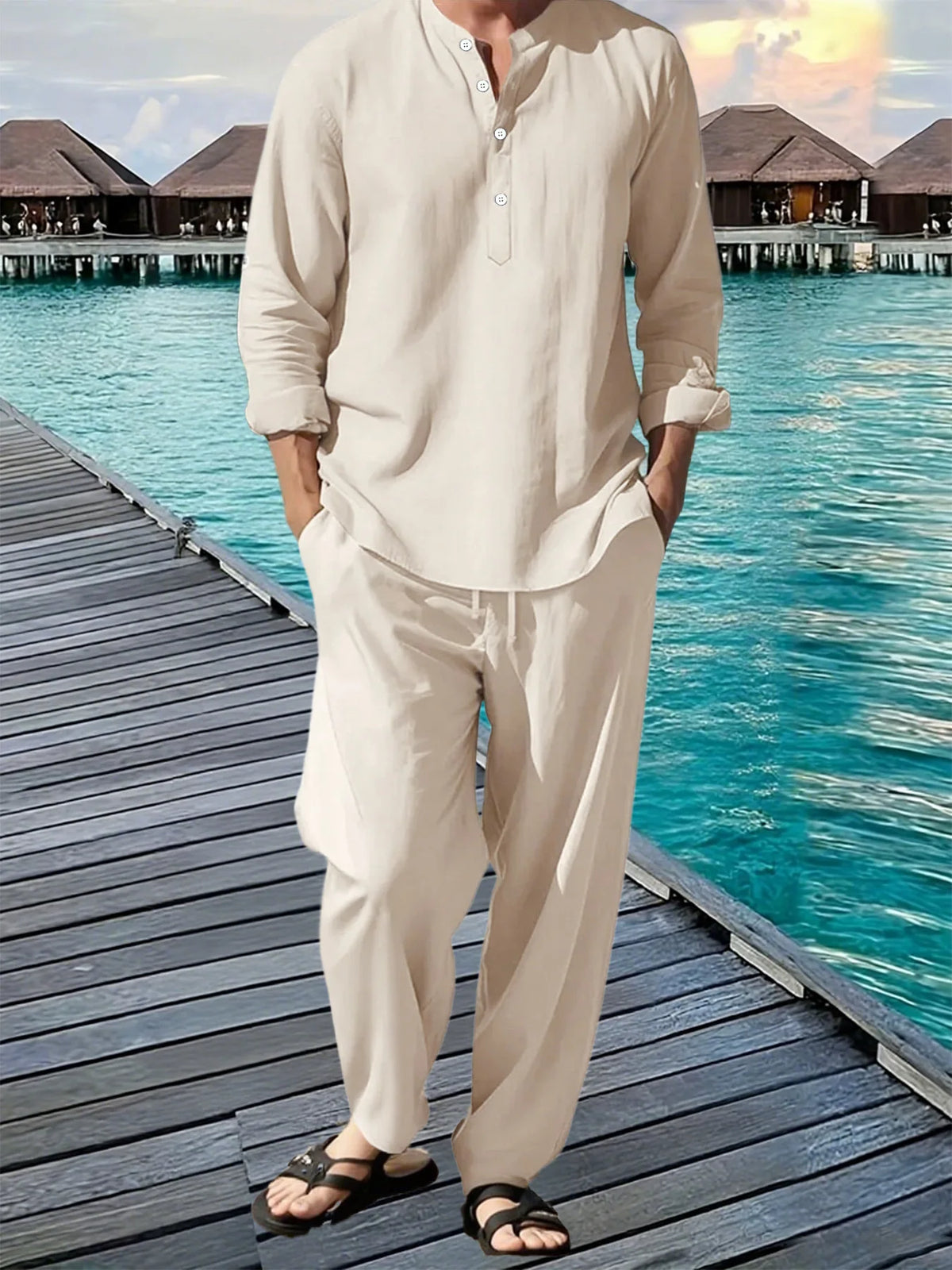 Men's Shirt & Pants Set