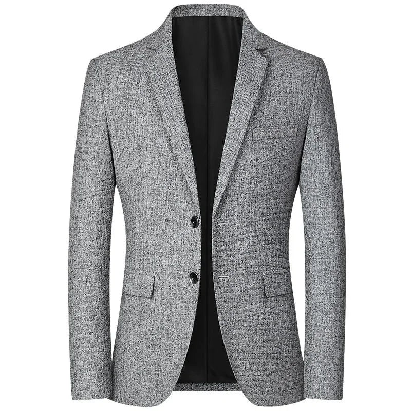 New Blazers Men Fashion Slim Casual Suits Coats Solid Color Business Suits Jackets Men's Blazers Tops Brand Mens Clothing