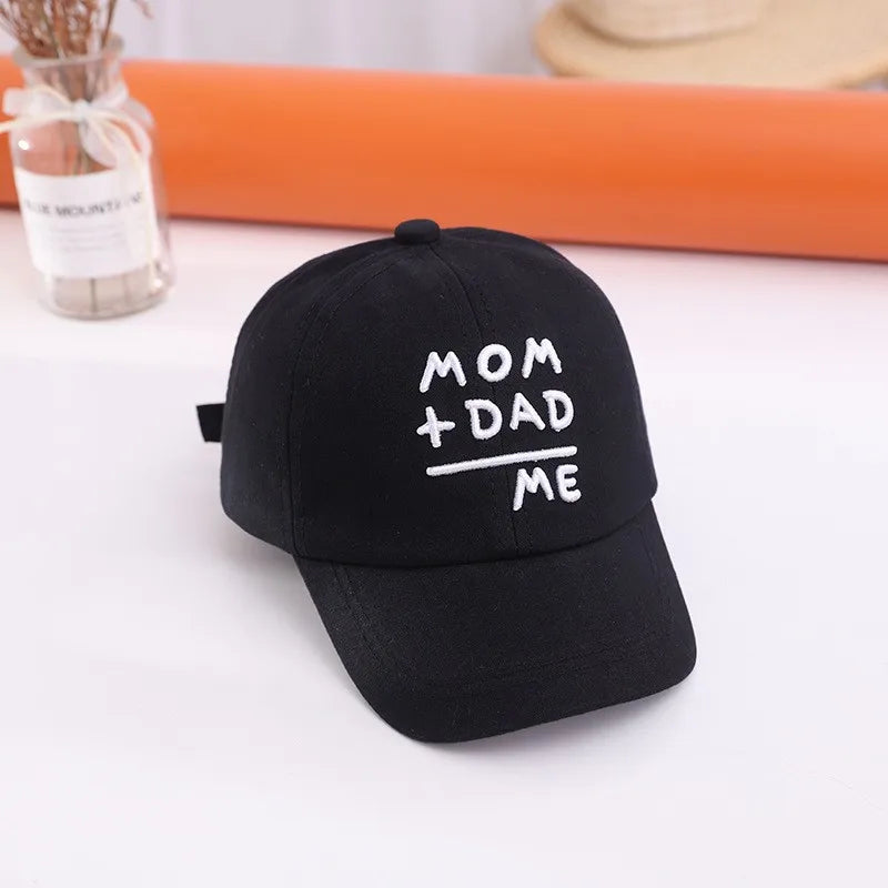 Kids Letter Embroidery Baseball Cap | Adjustable Toddler Snapback Hat