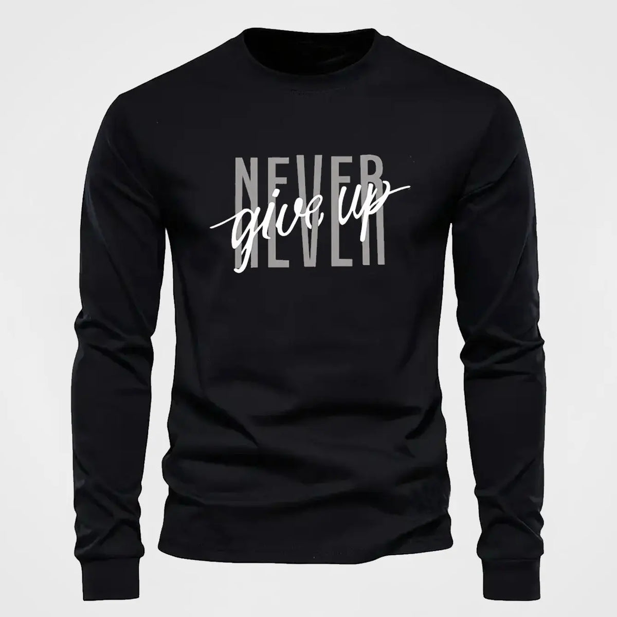 Men's 3D-Print Long-Sleeve T-Shirt