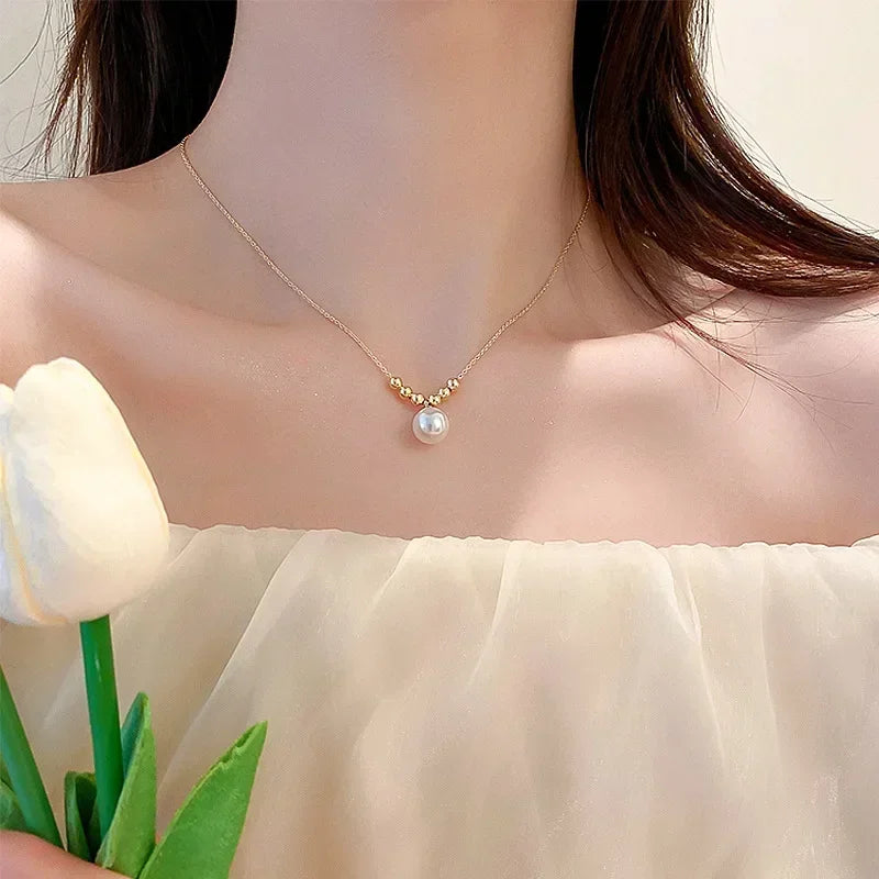 Women's Stainless Steel Pendant Necklace