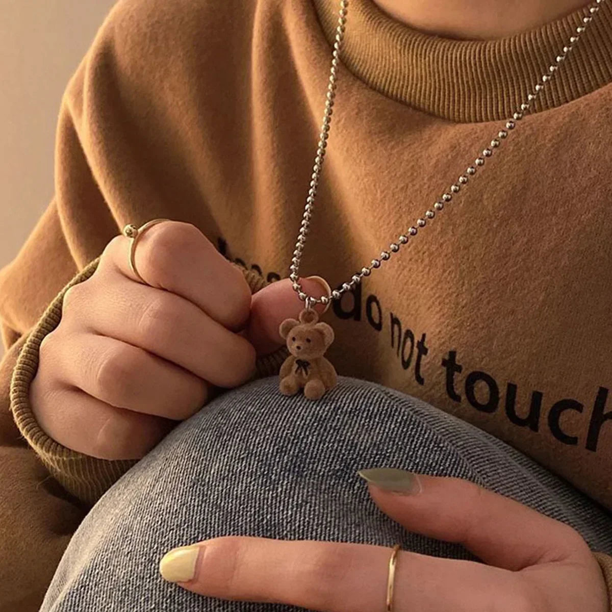 Women's Stainless Steel Pendant Necklace