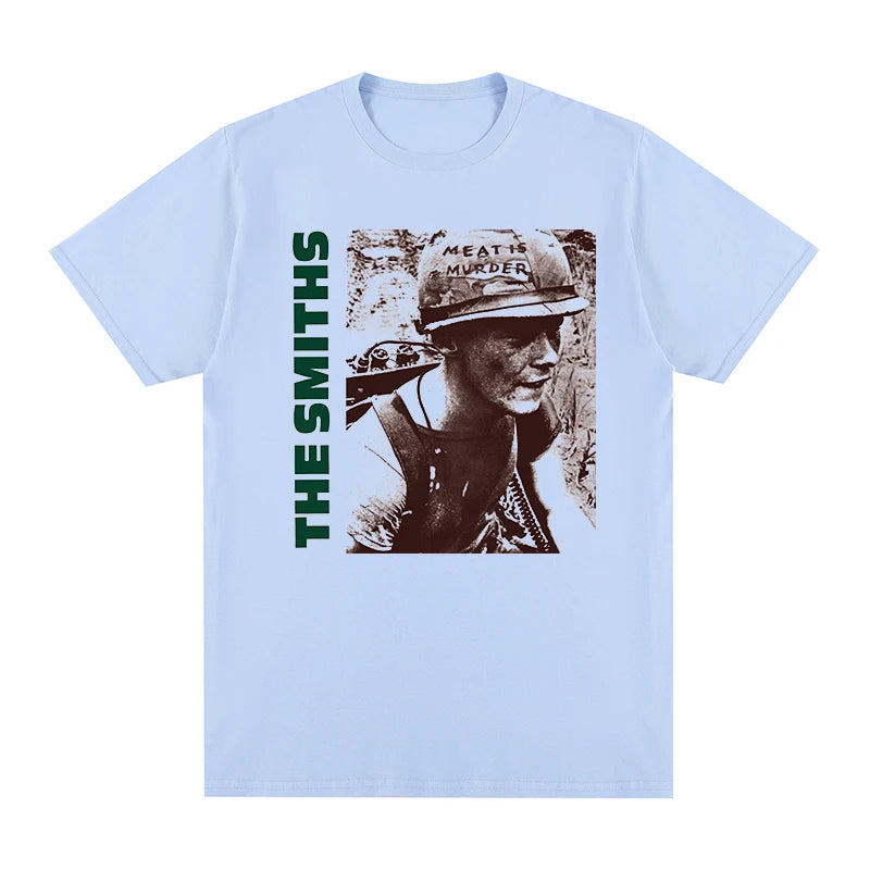 The Smiths Vintage Band T-Shirt — Meat Is Murder 1985 Punk Rock Graphic Tee