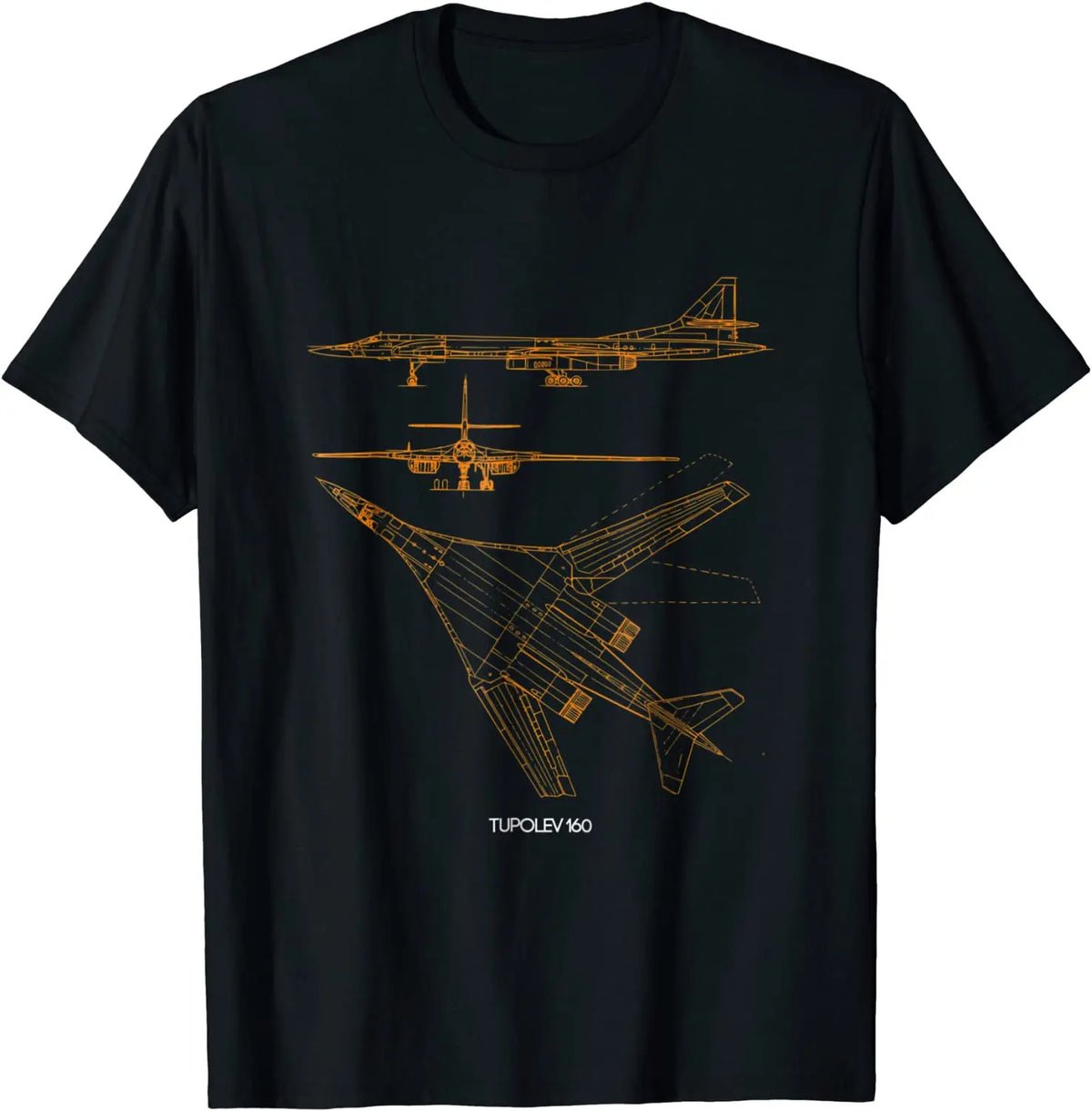 Tu-160 Graphic Men's T-Shirt