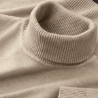 Men's Knit Turtleneck Sweater