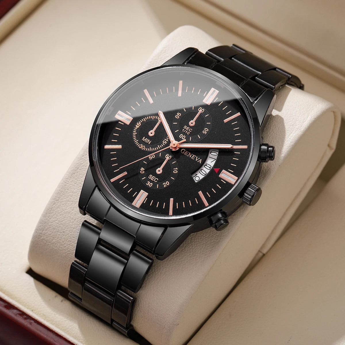 Men's Luxury Business Quartz Watch | Fashion Calendar Wristwatch