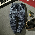 Men's Cargo Harem Pants – Streetwear Joggers with Drawstring