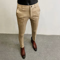 Men's Slim Fit Dress Pants – Stretch Formal Trousers