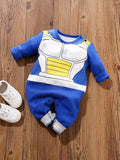 Baby Cotton Long Sleeve Romper One-Piece – Soft Knit Bodysuit for 0–18 Months