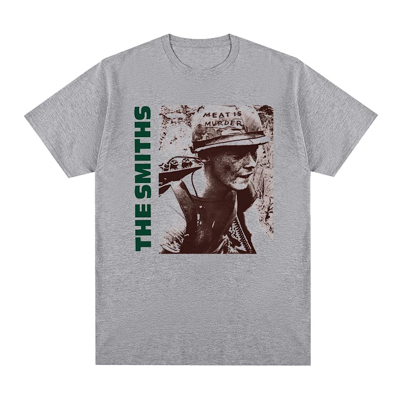 The Smiths Vintage Band T-Shirt — Meat Is Murder 1985 Punk Rock Graphic Tee
