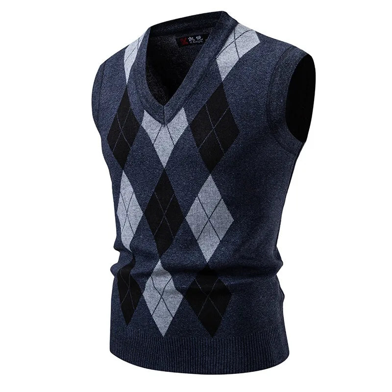 Men's Argyle Sweater Vest