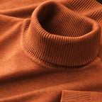Men's Knit Turtleneck Sweater