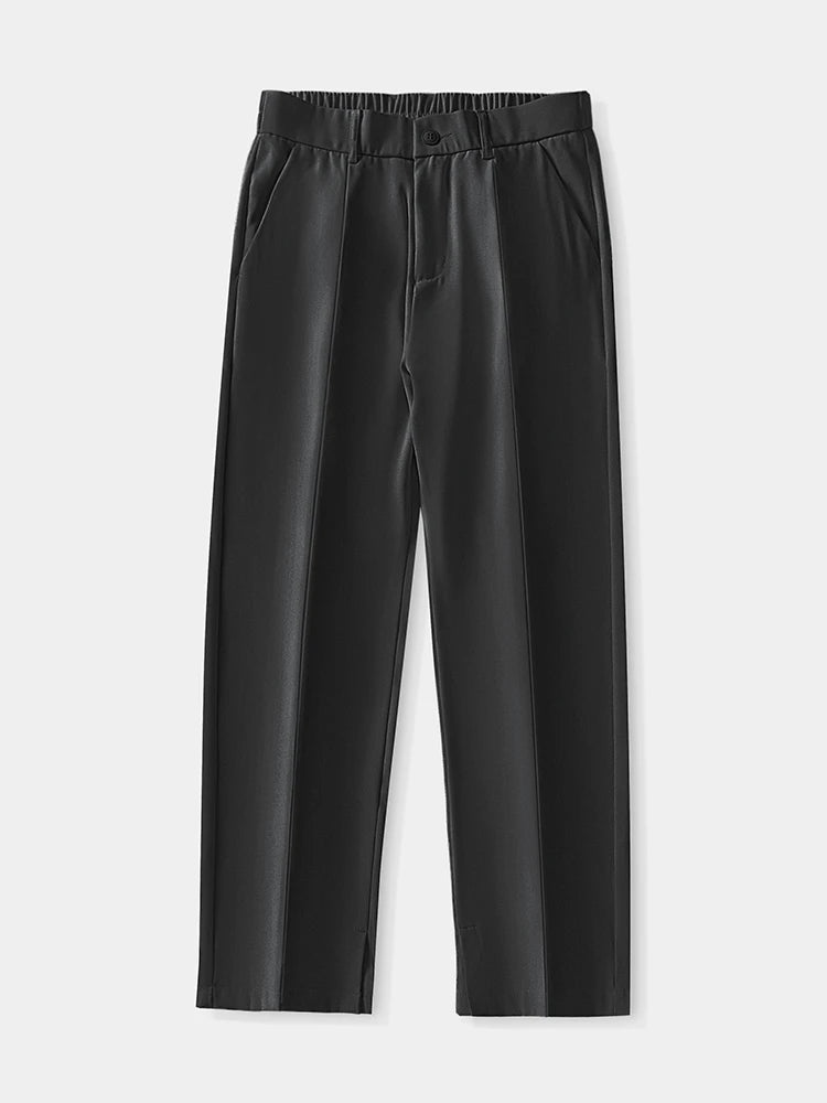 Men's Wide Leg Drape Pants – Korean Loose Fit Summer Trousers