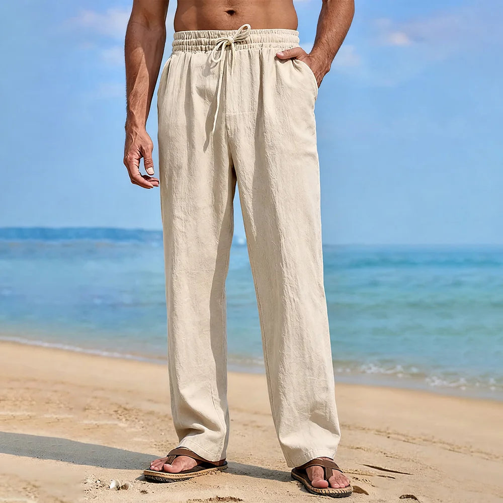 Men's Cotton-Linen Pants