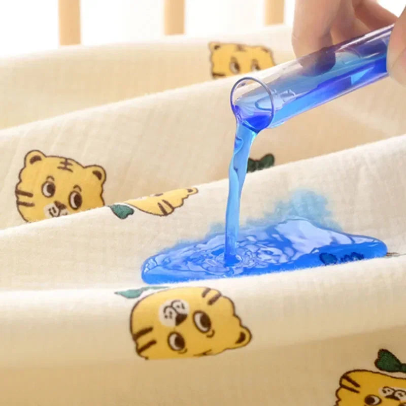 Waterproof Baby Changing Mat – Washable Cartoon Bed Protector (50×70cm)