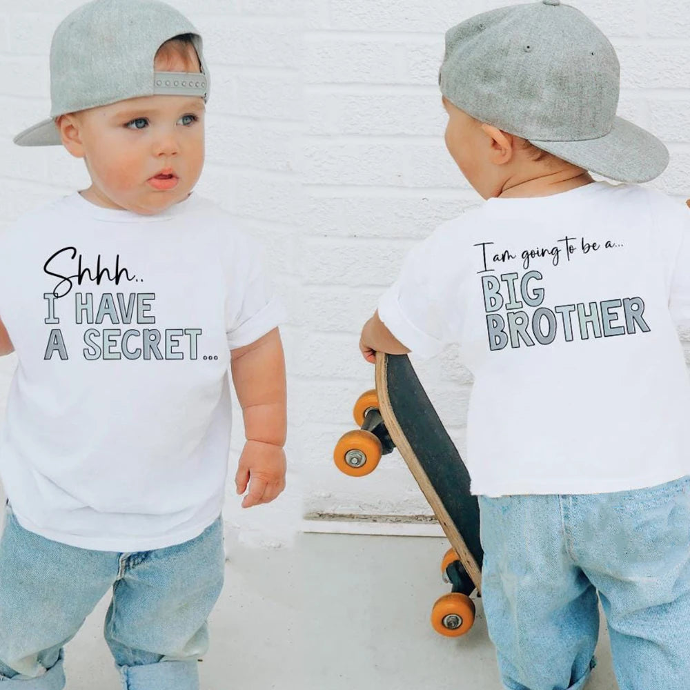 Big Brother Announcement Kids T-Shirt | Pregnancy Reveal Tee