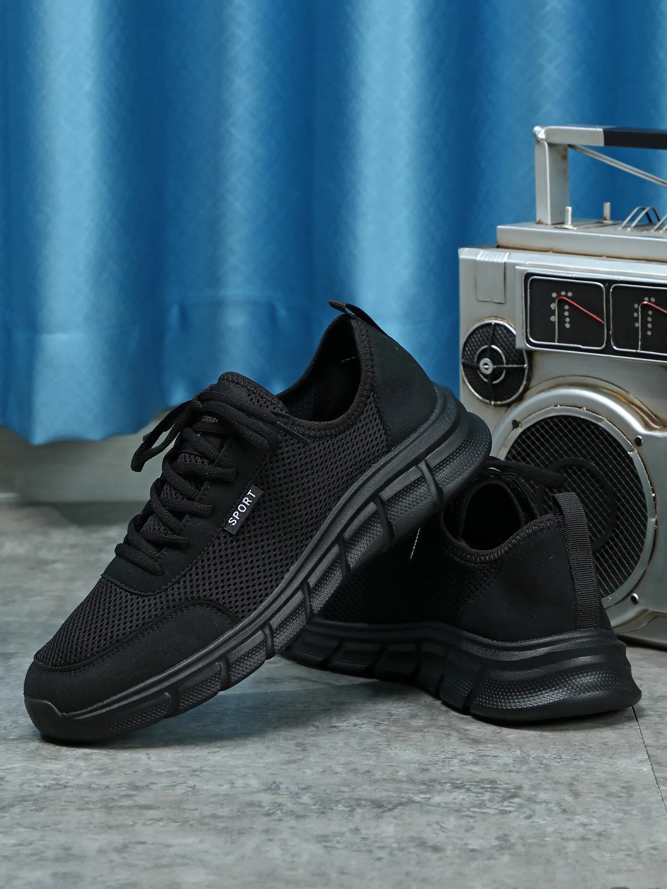 Men's Breathable Mesh Sneakers – Lightweight Casual Sport Shoes