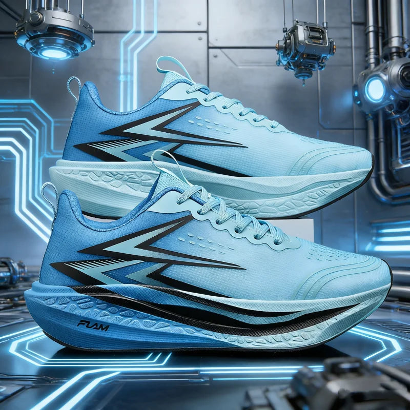 HOT Running Shoes Carbon Board Speciality Marathon Men Sports Breathable Lightweight Women Comfortable Athletic Nonskid Sneakers