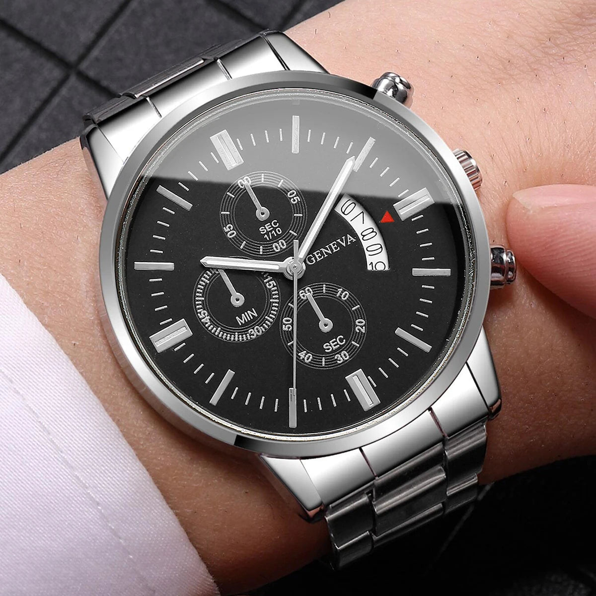 Men's Luxury Business Quartz Watch | Fashion Calendar Wristwatch