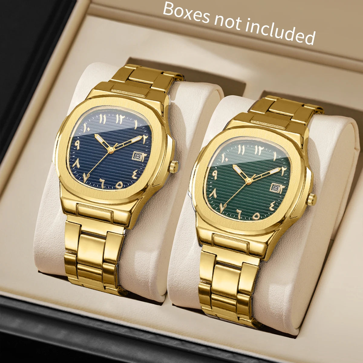 Men's Square-Dial Quartz Watch