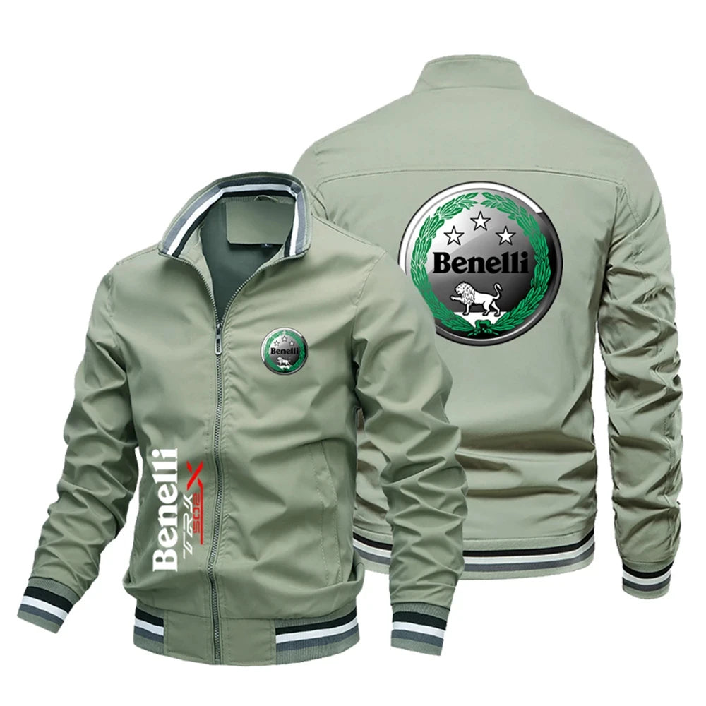 Men's Windproof Brand Logo Jacket – Harajuku Outdoor Style