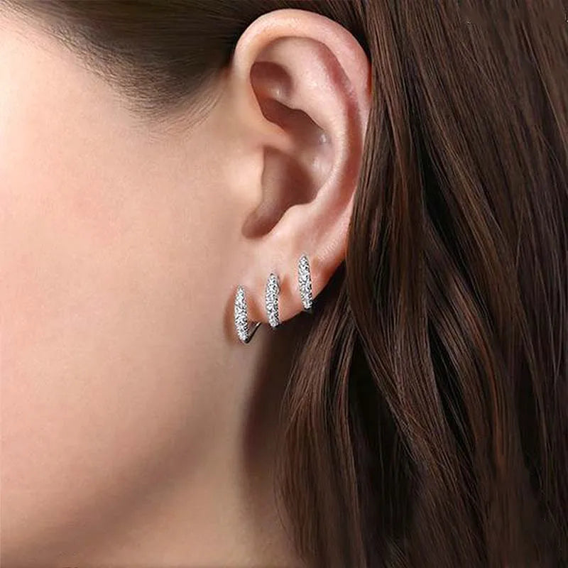Women's CZ Stud Earrings