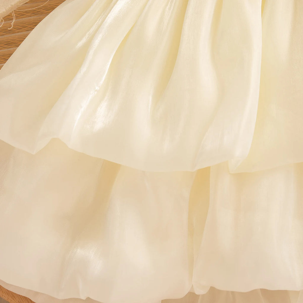 Baby Girl Floral Summer Dress — Sleeveless Cotton